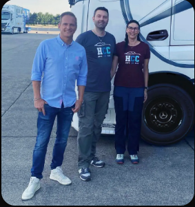 HCC-Team gemeinsam mit Matthias Malmedie